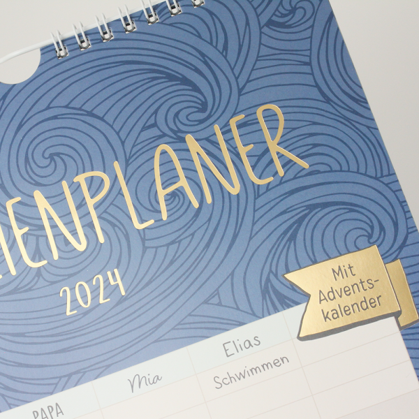 Familienplaner 2024 "Meer Zeit für uns"